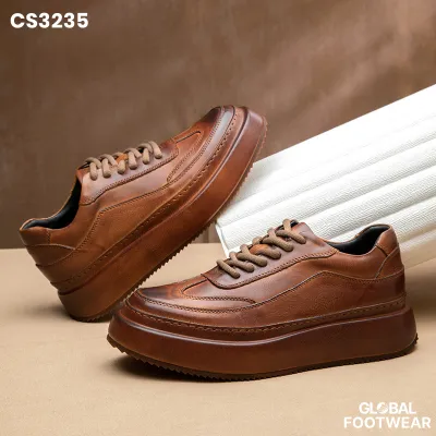 British Vintage Handmade Casual Leather Shoes